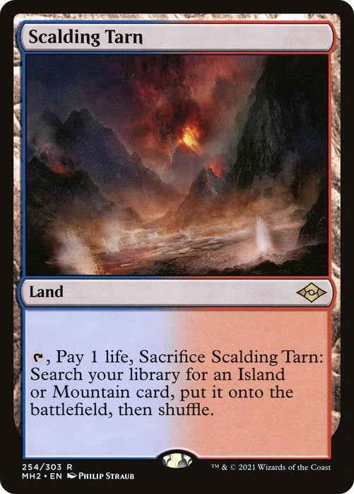 Image for Scalding Tarn (254) (Foil) [Modern Horizons 2] - Magic: The Gathering