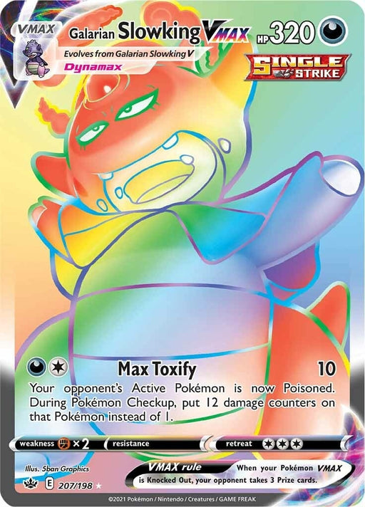 Image for Galarian Slowking VMAX (Secret) (207/198) (Holofoil) [SWSH06: Chilling Reign] - Pokemon