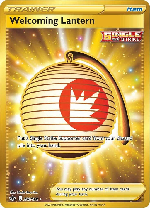 Image for Welcoming Lantern (Secret) (230/198) (Holofoil) [SWSH06: Chilling Reign] - Pokemon