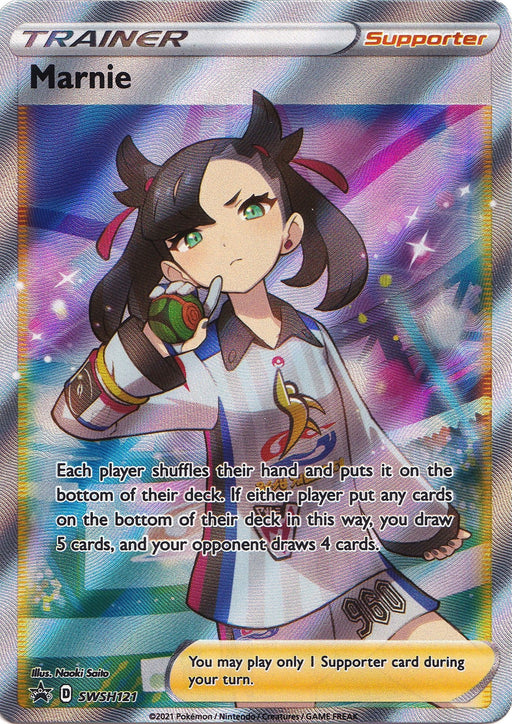 Image for Marnie - SWSH121 (SWSH121) (Holofoil) [SWSH: Sword & Shield Promo Cards] - Pokemon