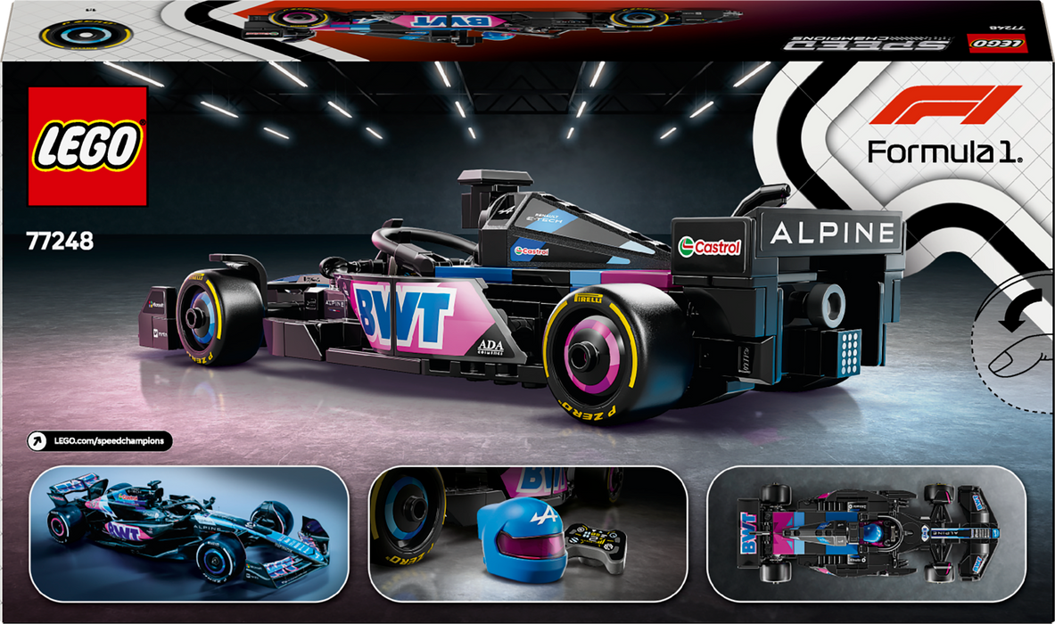 LEGO - Speed Champions - BWT Alpine F1® Team A524 Race Car