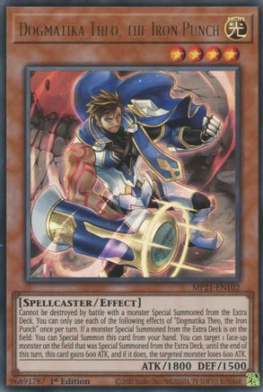 Dogmatika Theo, the Iron Punch (MP21-EN102) 1st Edition [2021 Tin of Ancient Battles]