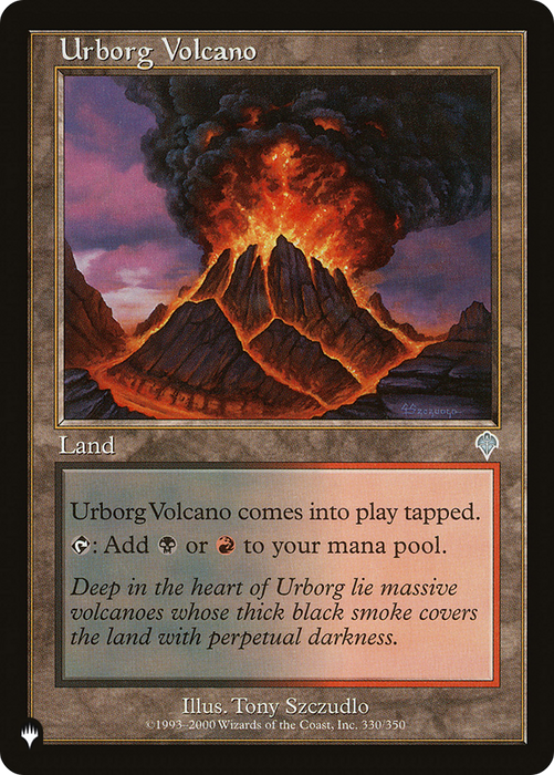 Urborg Volcano [PLST-INV-330] - The List