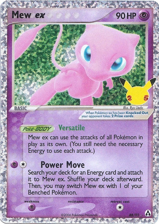 Image for Mew ex (88/92) (Holofoil) [Celebrations: Classic Collection] - Pokemon