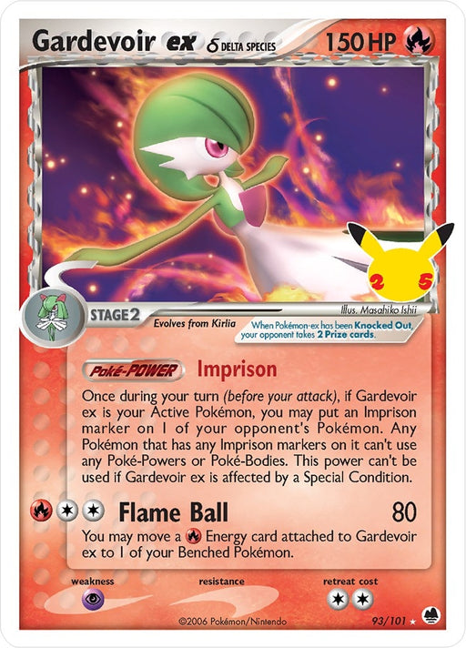 Image for Gardevoir ex (Delta Species) (93/101) (Holofoil) [Celebrations: Classic Collection] - Pokemon