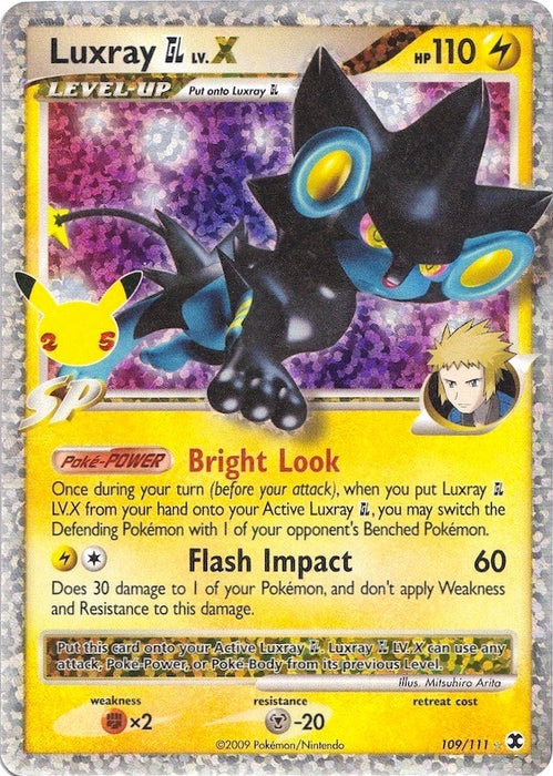 Image for Luxray GL LV.X (109/111) (Holofoil) [Celebrations: Classic Collection] - Pokemon