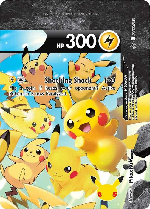 Image for Pikachu V-Union - SWSH140 (SWSH140) (Holofoil) [SWSH: Sword & Shield Promo Cards] - Pokemon