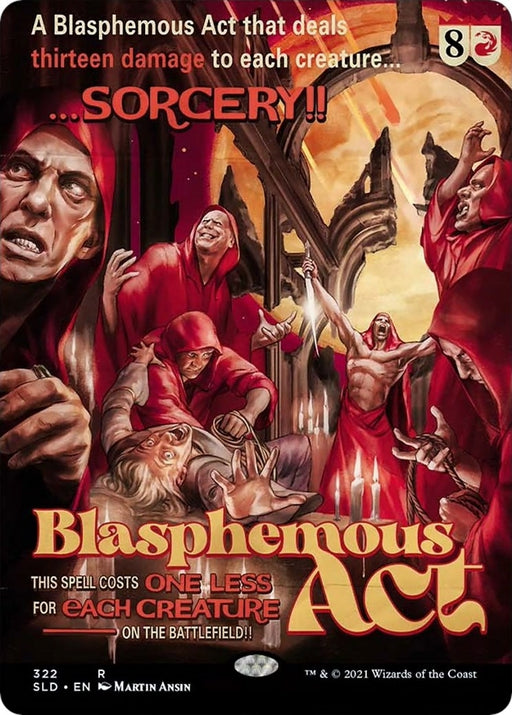 Image for Blasphemous Act (322) (322) (Foil) [Secret Lair Drop Series] - Magic: The Gathering