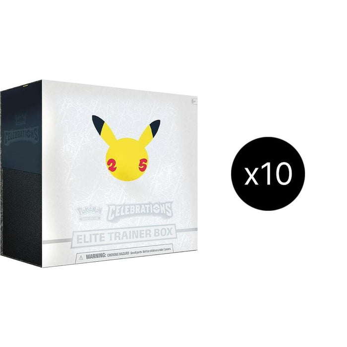 Celebrations: 25th Anniversary - Elite Trainer Case (Sealed Case of 10)