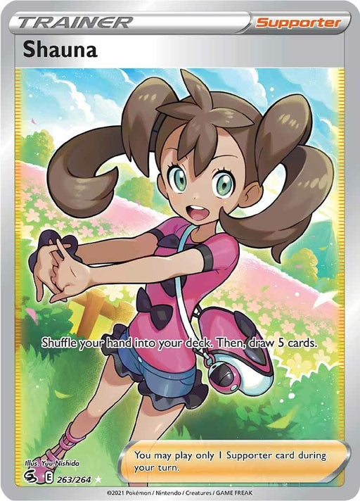 Image for Shauna (Full Art) (263/264) (Holofoil) [SWSH08: Fusion Strike] - Pokemon