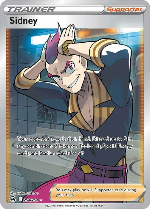 Image for Sidney (Full Art) (264/264) (Holofoil) [SWSH08: Fusion Strike] - Pokemon