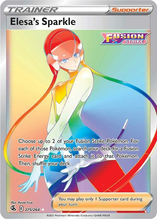 Image for Elesa's Sparkle (Secret) (275/264) (Holofoil) [SWSH08: Fusion Strike] - Pokemon