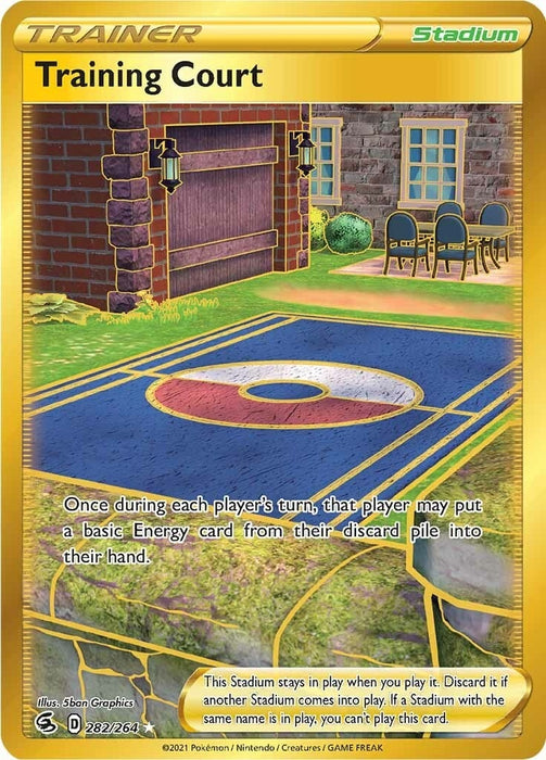 Image for Training Court (Secret) (282/264) (Holofoil) [SWSH08: Fusion Strike] - Pokemon
