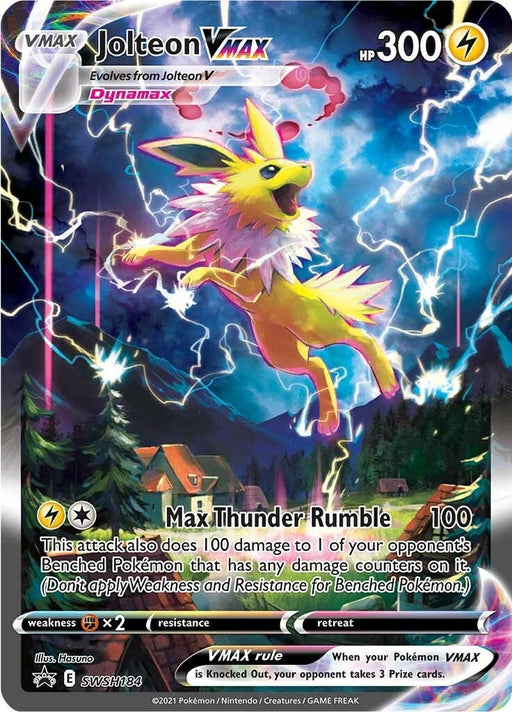 Image for Jolteon VMAX - SWSH184 (SWSH184) (Holofoil) [SWSH: Sword & Shield Promo Cards] - Pokemon