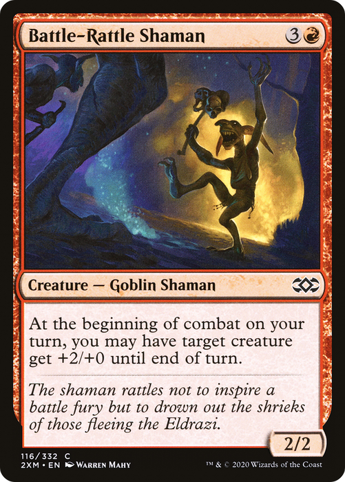 Battle-Rattle Shaman [2XM-116] Foil - Double Masters