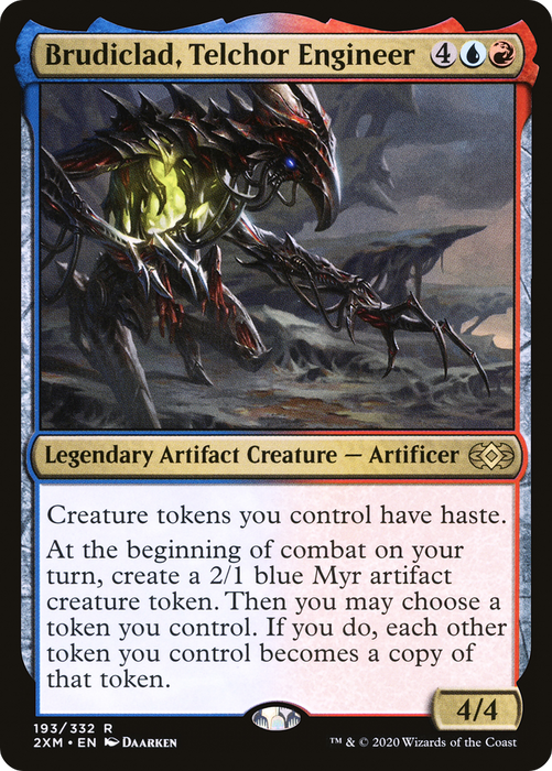 Brudiclad, Telchor Engineer [2XM-193] Foil - Double Masters