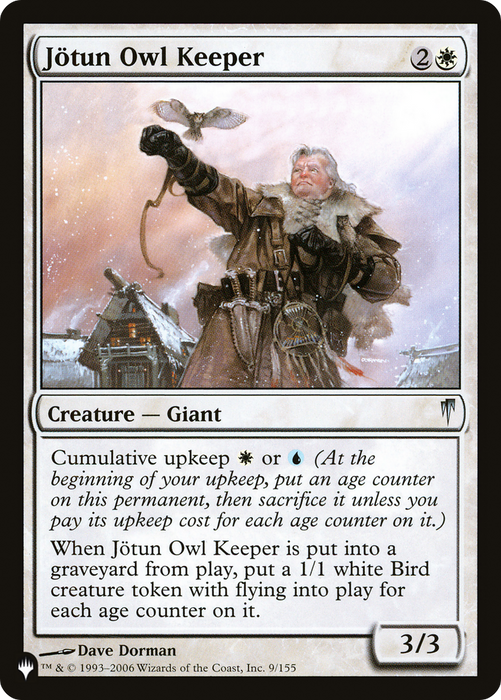 Jötun Owl Keeper [PLST-CSP-9] - The List