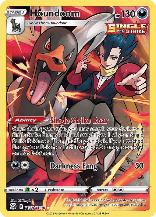 Image for Houndoom (TG10/TG30) (Holofoil) [SWSH09: Brilliant Stars Trainer Gallery] - Pokemon