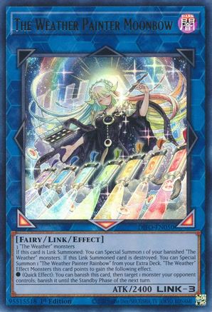 The Weather Painter Moonbow (DIFO-EN050) 1st Edition [Dimension Force]