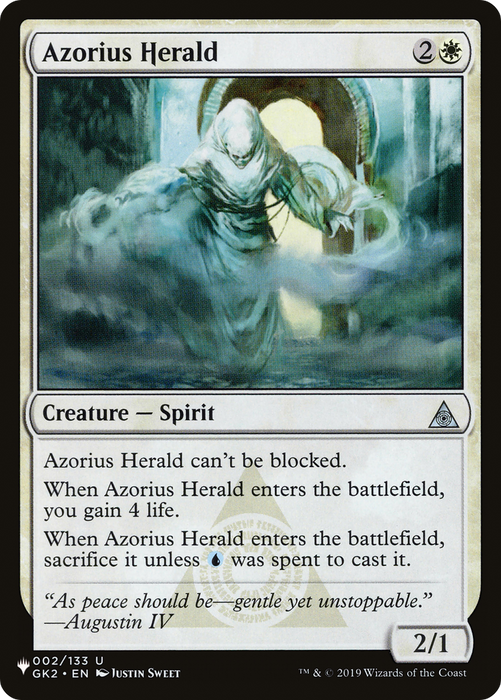 Azorius Herald [PLST-GK2-2] - The List