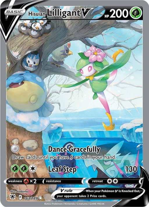 Image for Hisuian Lilligant V (Alternate Full Art) (163/189) (Holofoil) [SWSH10: Astral Radiance] - Pokemon