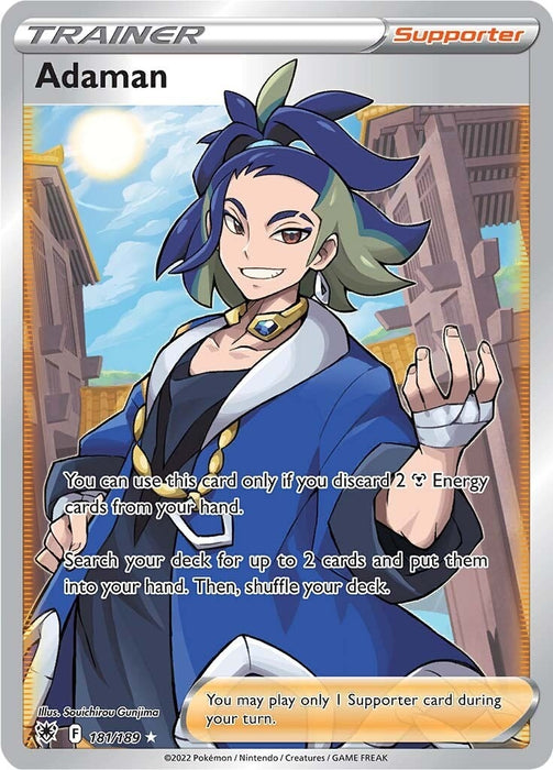 Image for Adaman (Full Art) (181/189) (Holofoil) [SWSH10: Astral Radiance] - Pokemon