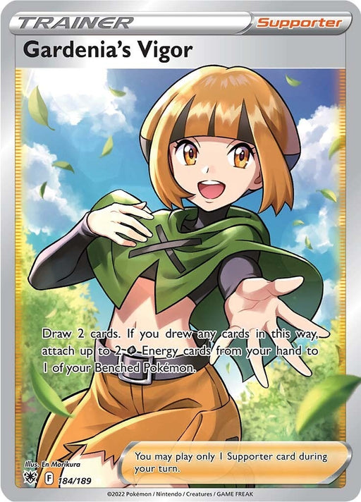 Image for Gardenia's Vigor (Full Art) (184/189) (Holofoil) [SWSH10: Astral Radiance] - Pokemon