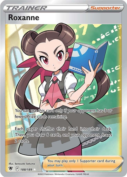 Image for Roxanne (Full Art) (188/189) (Holofoil) [SWSH10: Astral Radiance] - Pokemon
