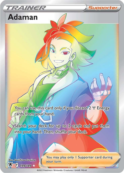Image for Adaman (Secret) (199/189) (Holofoil) [SWSH10: Astral Radiance] - Pokemon