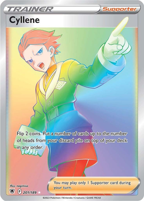 Image for Cyllene (Secret) (201/189) (Holofoil) [SWSH10: Astral Radiance] - Pokemon