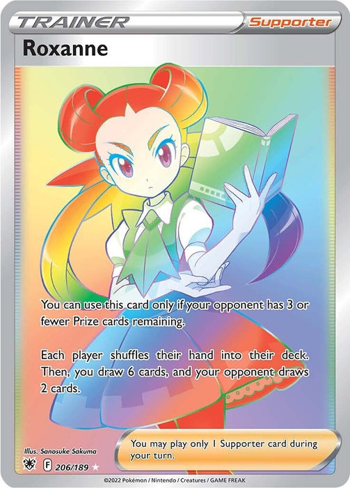 Image for Roxanne (Secret) (206/189) (Holofoil) [SWSH10: Astral Radiance] - Pokemon