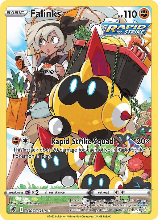 Image for Falinks (TG07/TG30) (Holofoil) [SWSH10: Astral Radiance Trainer Gallery] - Pokemon