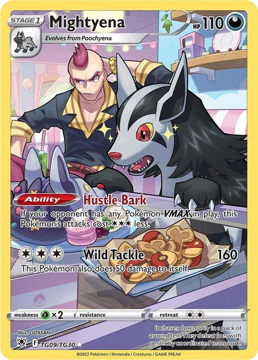 Image for Mightyena (TG09/TG30) (Holofoil) [SWSH10: Astral Radiance Trainer Gallery] - Pokemon