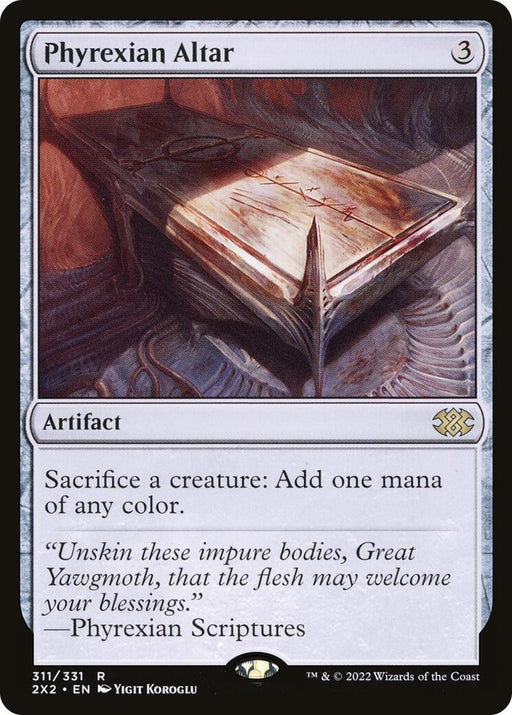 Image for Phyrexian Altar (311) (Foil) [Double Masters 2022] - Magic: The Gathering