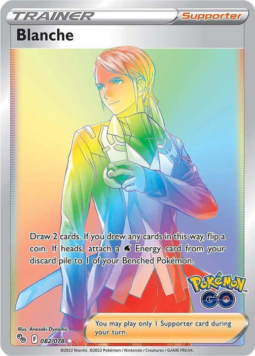 Image for Blanche (Secret) (082/078) (Holofoil) [Pokemon GO] - Pokemon