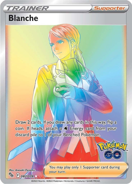 Image for Blanche (Secret) (082/078) (Holofoil) [Pokemon GO] - Pokemon
