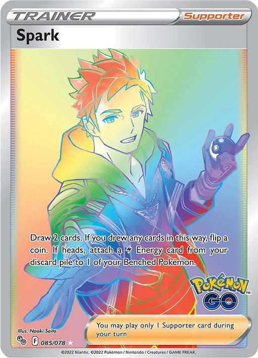 Image for Spark (Secret) (085/078) (Holofoil) [Pokemon GO] - Pokemon