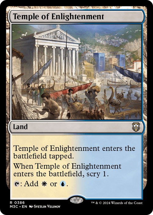 Temple of Enlightenment [M3C-386] Foil - Modern Horizons 3 Commander