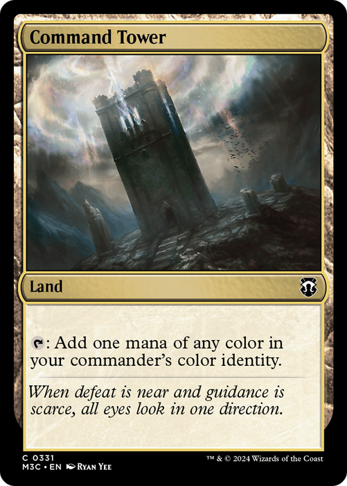 Command Tower [M3C-331] Foil - Modern Horizons 3 Commander