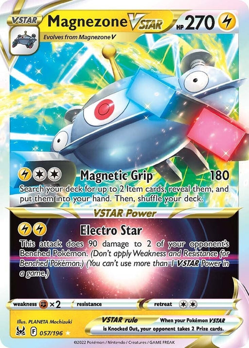 Image for Magnezone VSTAR (057/196) (Holofoil) [SWSH11: Lost Origin] - Pokemon