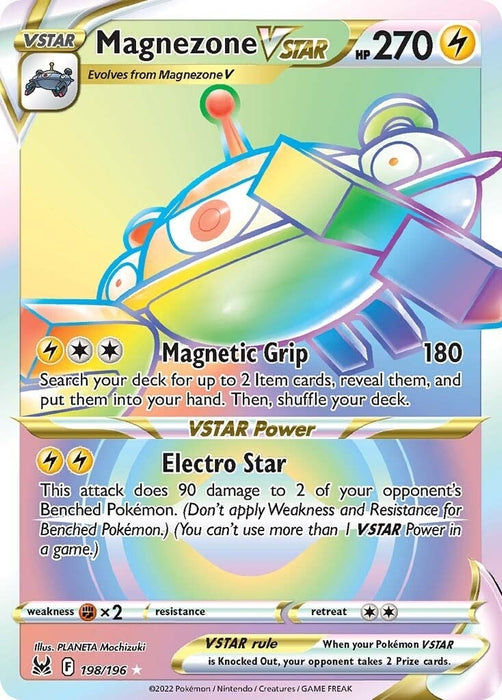 Image for Magnezone VSTAR (Secret) (198/196) (Holofoil) [SWSH11: Lost Origin] - Pokemon