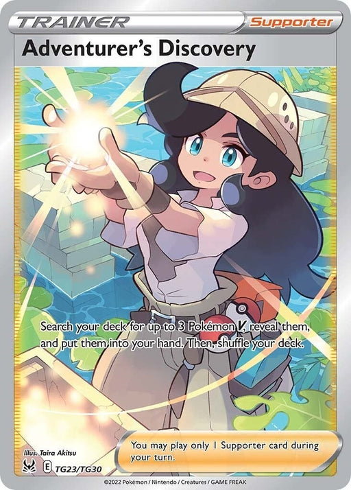 Image for Adventurer's Discovery (TG23/TG30) (Holofoil) [SWSH11: Lost Origin Trainer Gallery] - Pokemon
