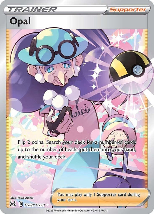 Image for Opal (TG28/TG30) (Holofoil) [SWSH11: Lost Origin Trainer Gallery] - Pokemon