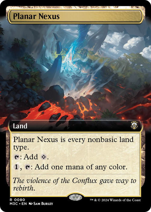 Planar Nexus (Extended Art) [M3C-080] - Modern Horizons 3 Commander