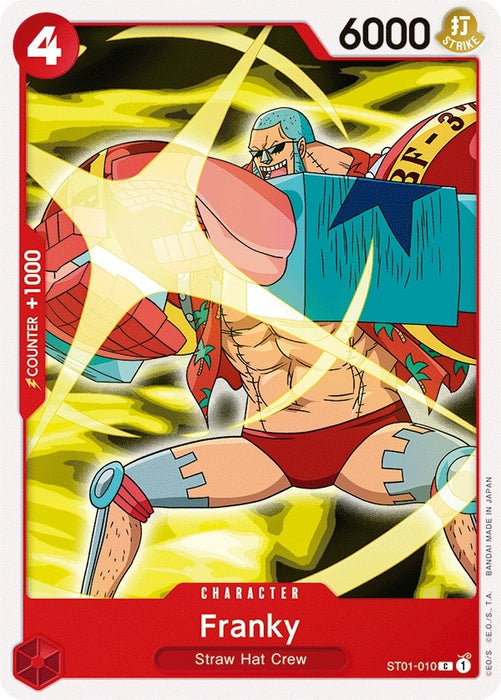 Franky [ST01-010] (Starter Deck 1: Straw Hat Crew)