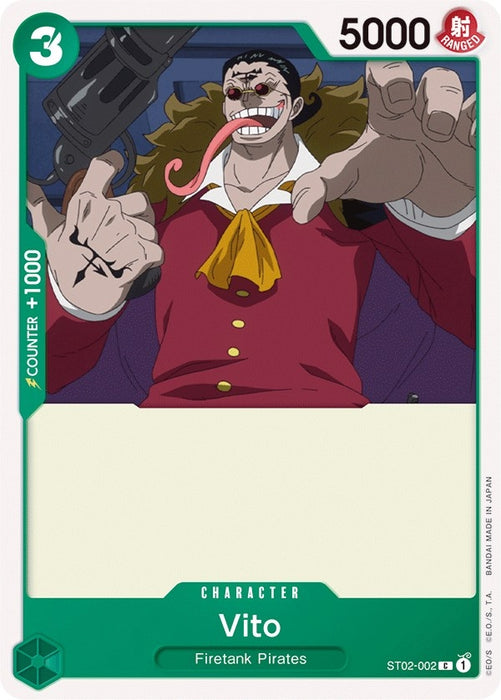 Vito [ST02-002] (Starter Deck 2: Worst Generation)