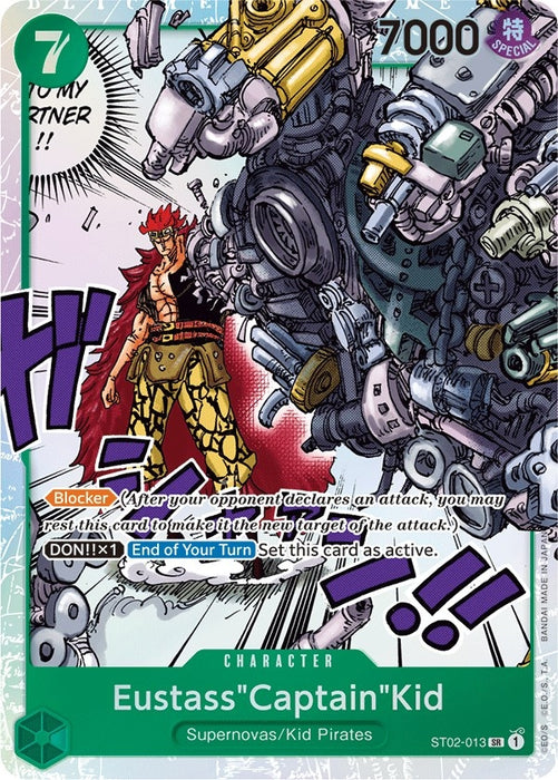 Eustass"Captain"Kid (013) [ST02-013] (Starter Deck 2: Worst Generation)
