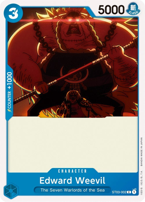 Image for Edward Weevil (ST03-002) [Starter Deck 3: The Seven Warlords of The Sea] - One Piece Card Game