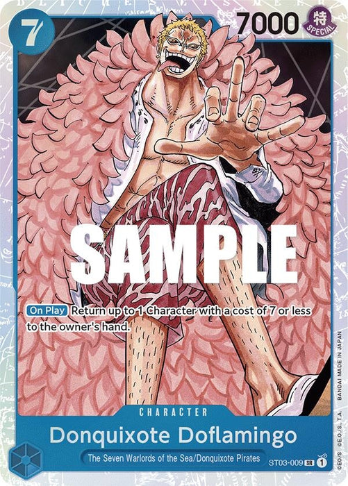 Donquixote Doflamingo [ST03-009] (Starter Deck 3: The Seven Warlords of The Sea)