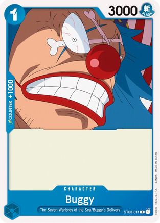 Buggy [ST03-011] (Starter Deck 3: The Seven Warlords of The Sea)